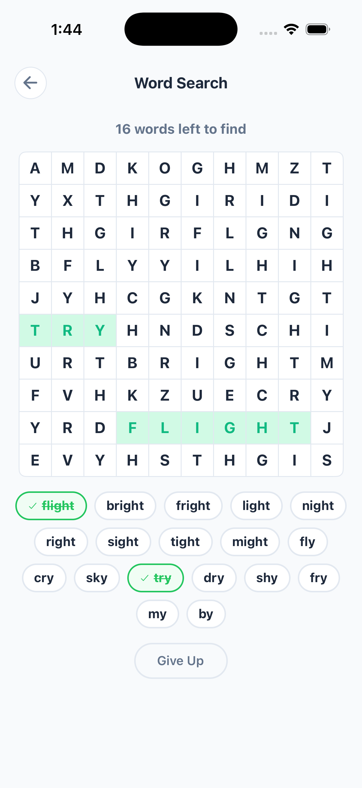 Better Speller on iPhone